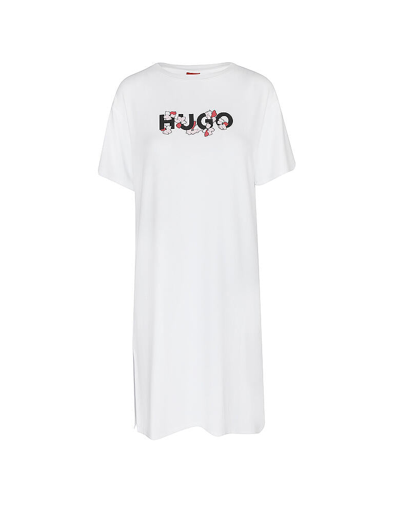 White Hugo Boss Long Sweater