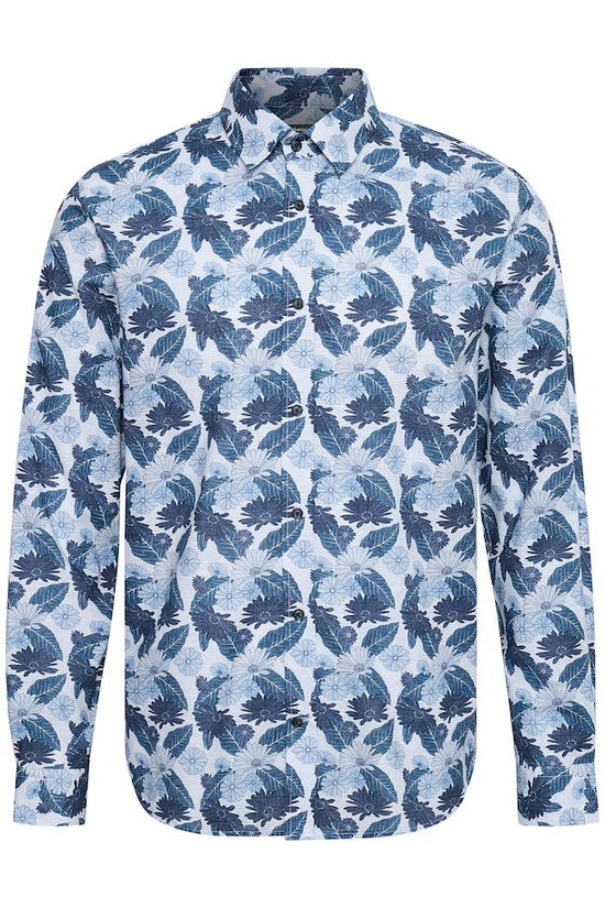 Chemise Matinique De Couleur Bleu Homme