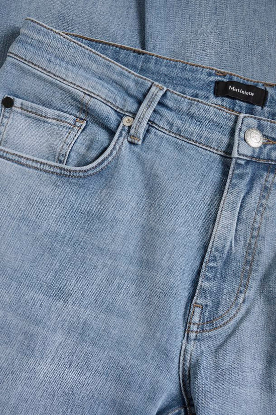 Jeans Matinique De Couleur Denim Pale Homme