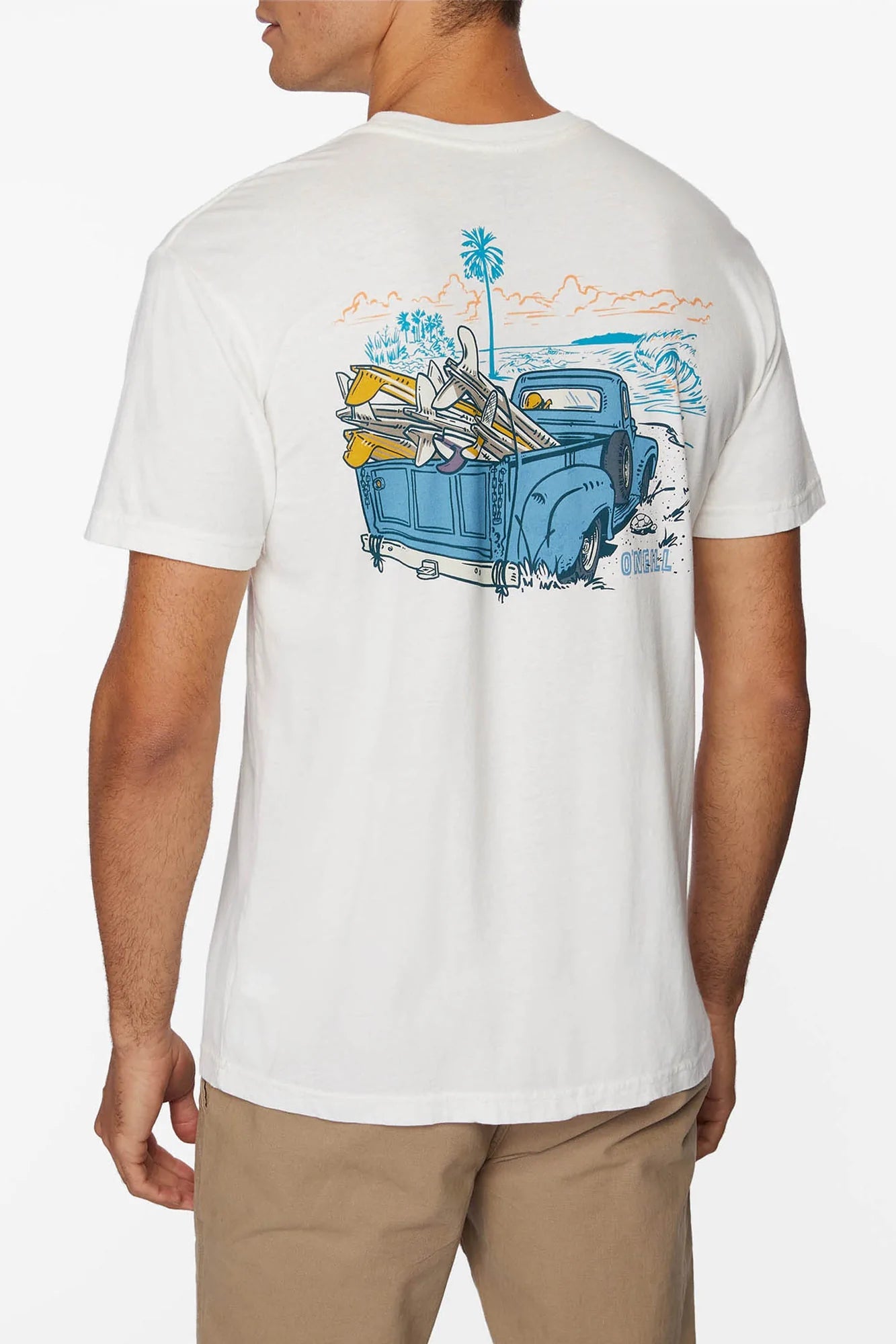 T-Shirt 1952 Oneill De Couleur Blanc Maillot