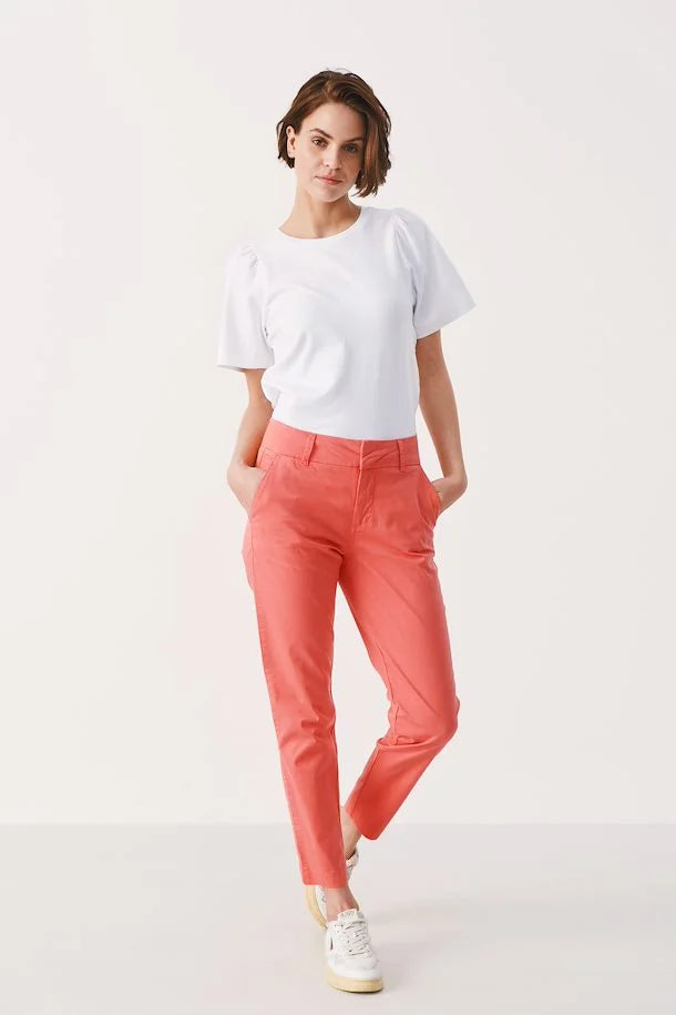 Boutique Option Pantalon Part Two de couleur Corail Part 30305570