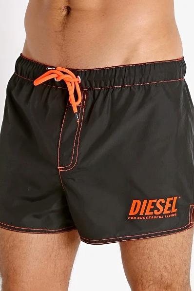 Maillot Réversible Court Sandy Diesel De Couleur Orange Maillot