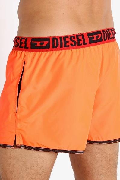 Maillot Réversible Court Sandy Diesel De Couleur Orange Maillot