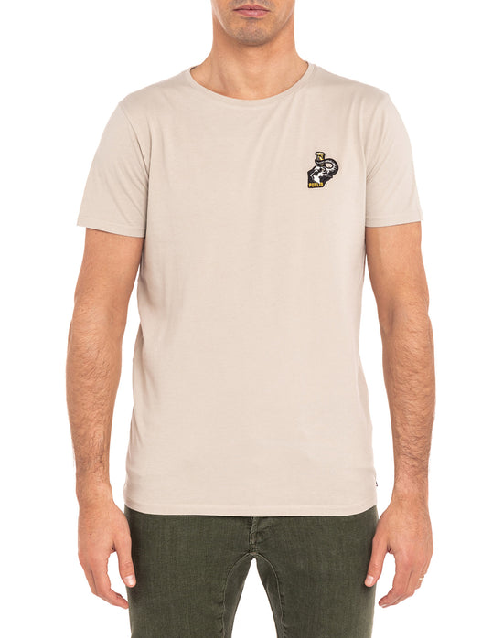 Pullin T-Shirt in Beige color