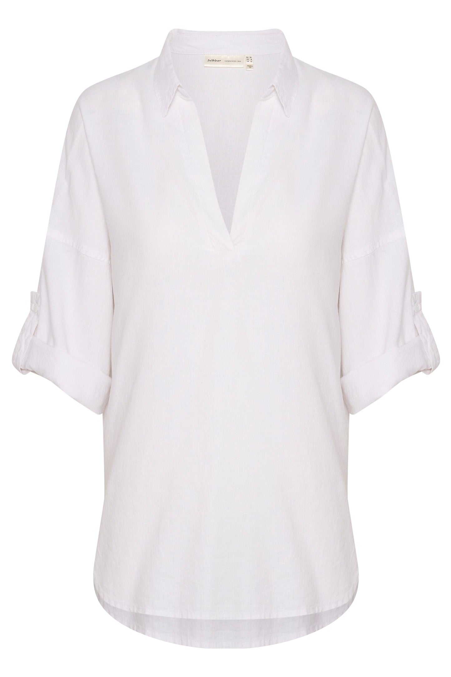 Tunique Inwear De Couleur Blanc Femme