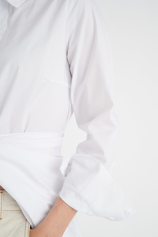 Blouse Inwear De Couleur Blanc Femme
