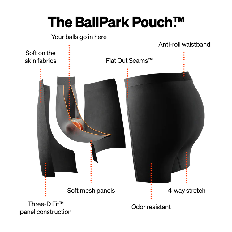 Heart Saxx Underwear color Black Multi