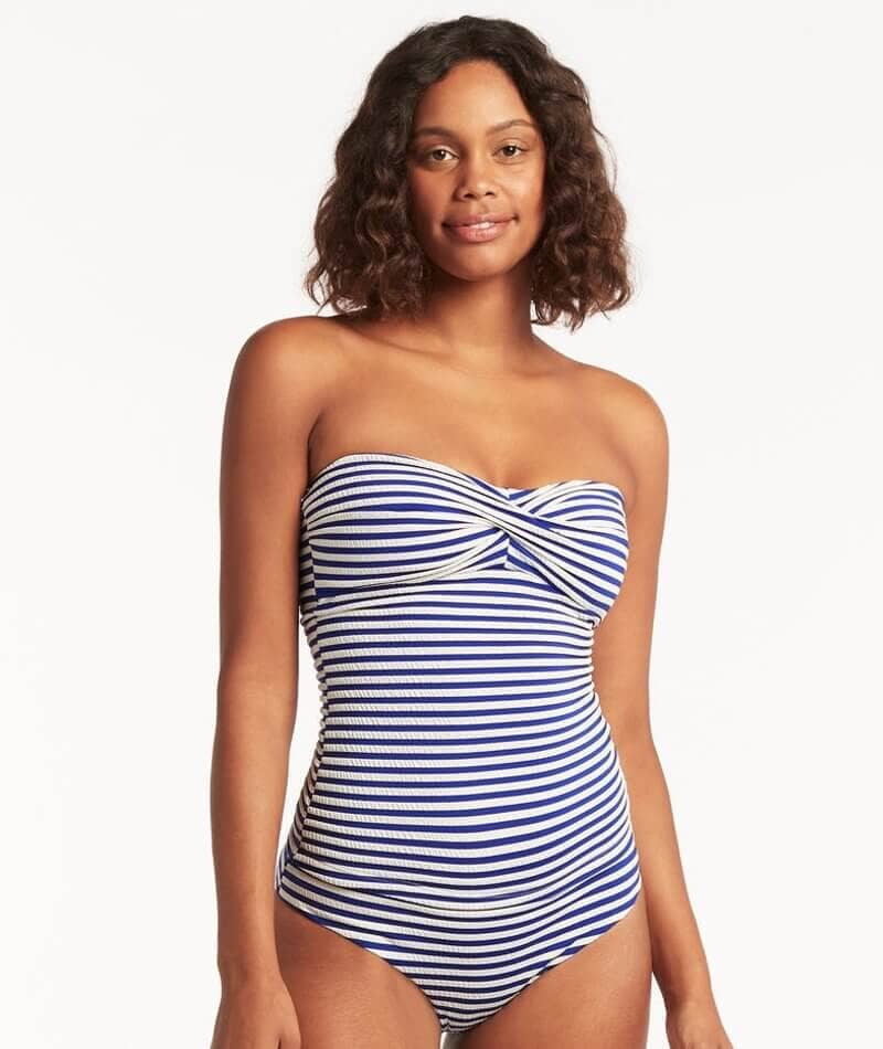 Sea Level Tankini in Royal color