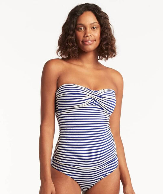 Sea Level Tankini in Royal color