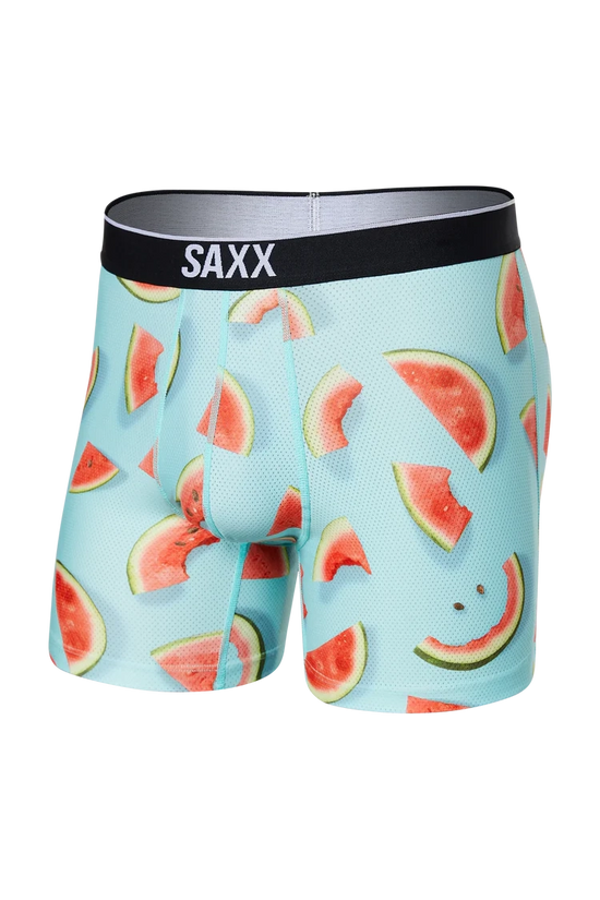 Boutique Option-Saxx Blue/Coral Watermelon Underwear (Saxx-Sxbb29-Woa)