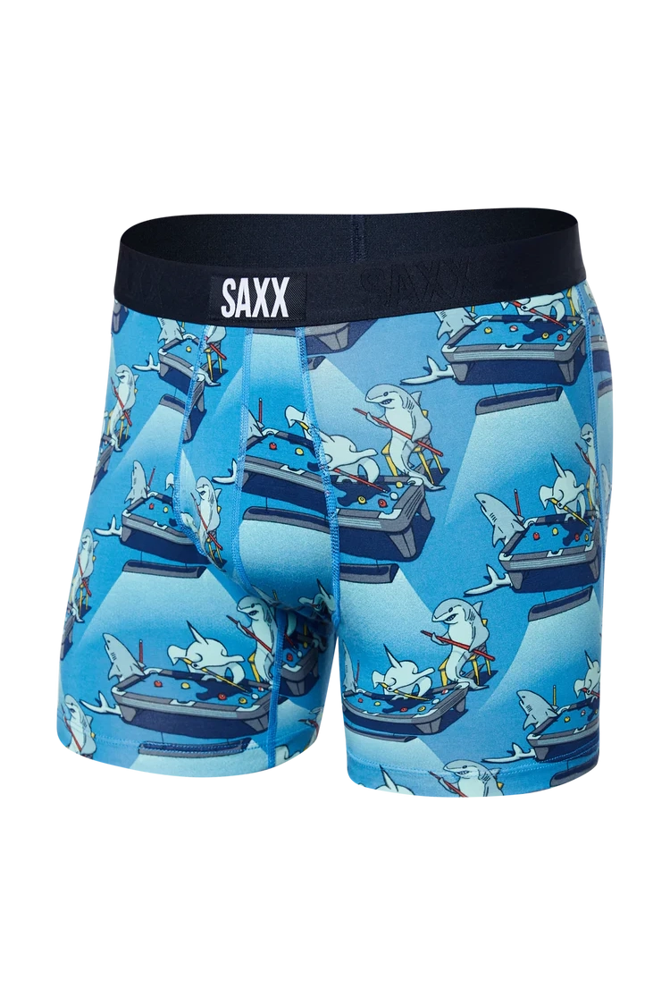 Sous Vêtement Requin Saxx de couleur Aqua