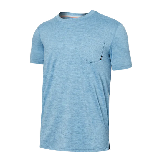 T-Shirt Saxx de couleur Bleu