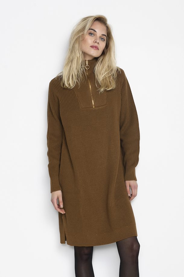 Caramel Lioa Kaffe Dress