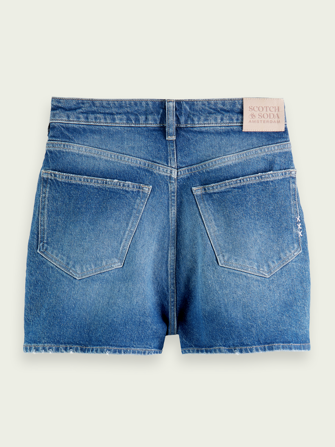 Short Scotch&Soda de couleur Denim