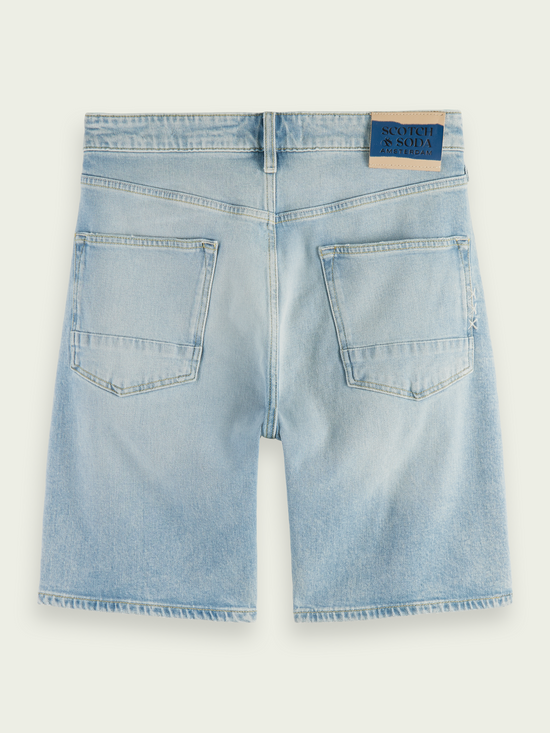 Short Scotch&Soda de couleur Denim