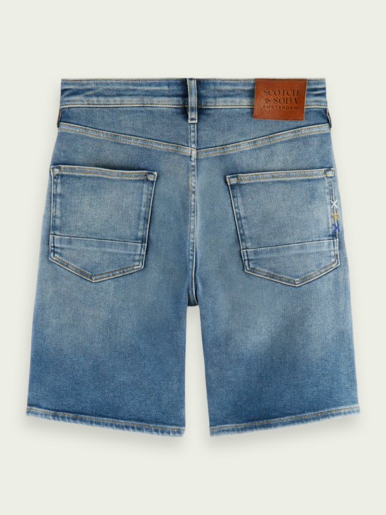 Short Scotch&Soda de couleur Denim Fonce