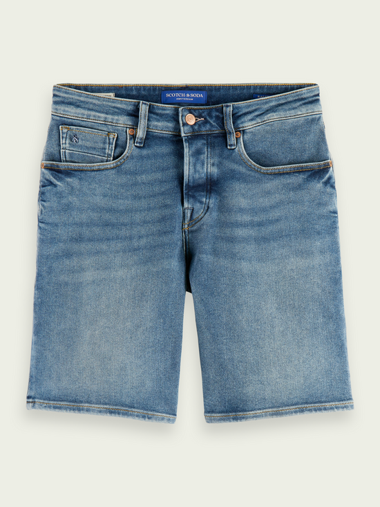 Short Scotch&Soda de couleur Denim Fonce