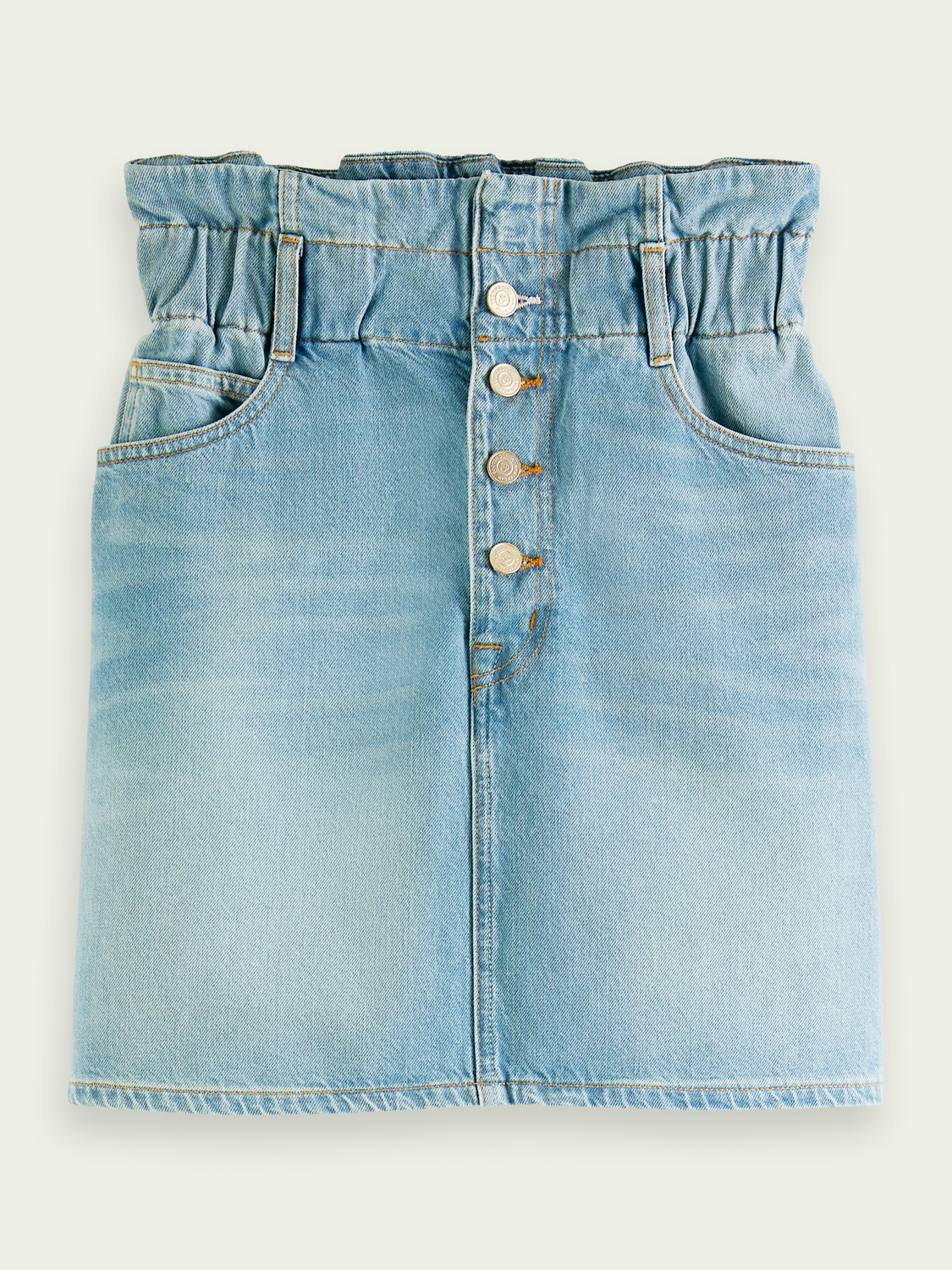 Jupe Scotch&Soda de couleur Bleu