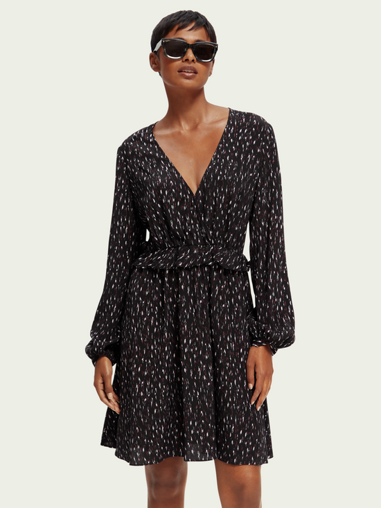 Robe Scotch&Soda de couleur Noir