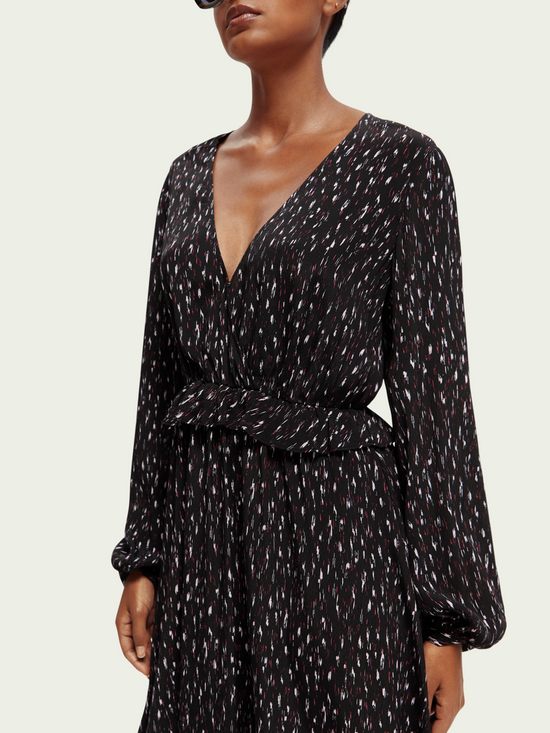 Robe Scotch&Soda de couleur Noir