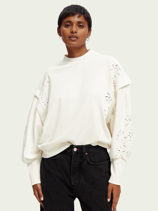 Chandail Scotch&Soda de couleur Vanille