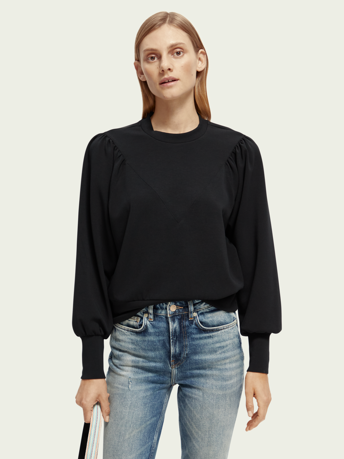 Chandail Scotch&Soda de couleur Noir