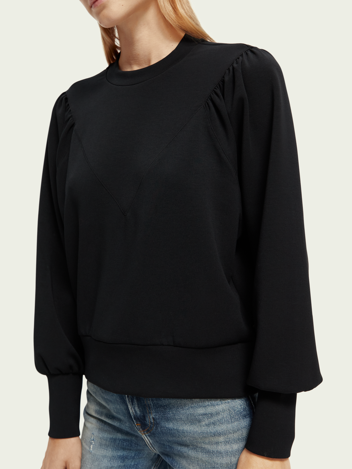 Chandail Scotch&Soda de couleur Noir
