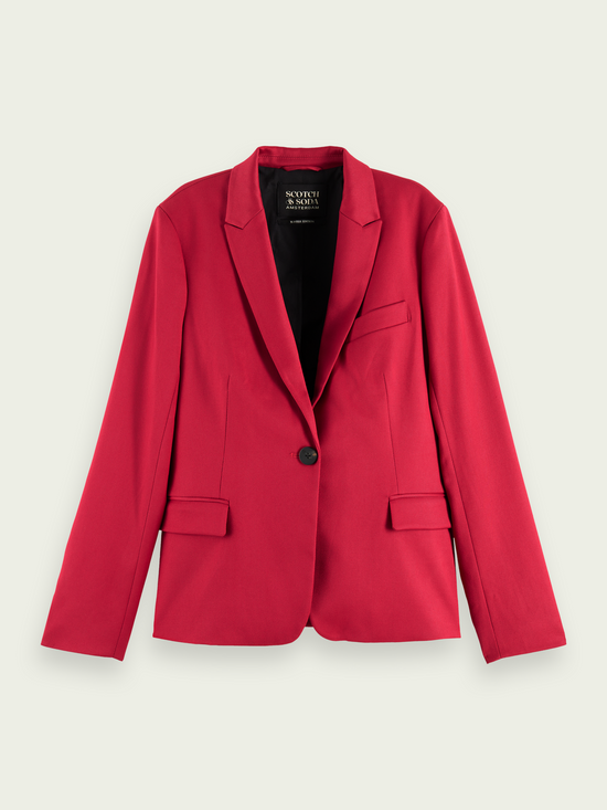 Veston Scotch&Soda de couleur Cerise