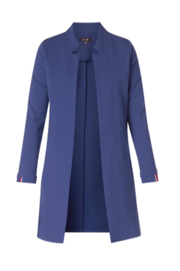 Cardigan Yest De Couleur Bleu (Yest-30856) Femme